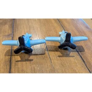 Vtg Sarsaparilla 1983 Salt And Pepper Shakers Airplane